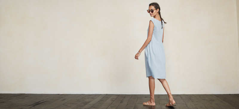 Gizele Oliveira featured in  the Reformation catalogue for Summer 2015