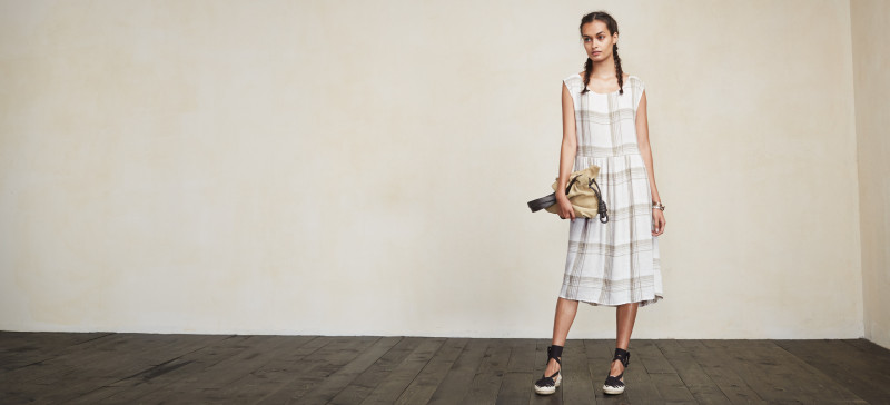 Gizele Oliveira featured in  the Reformation catalogue for Summer 2015