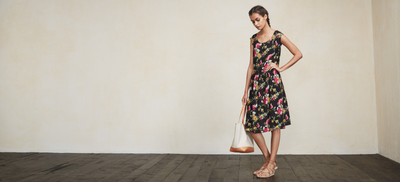 Gizele Oliveira featured in  the Reformation catalogue for Summer 2015