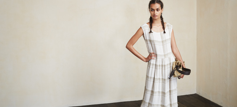 Gizele Oliveira featured in  the Reformation catalogue for Summer 2015