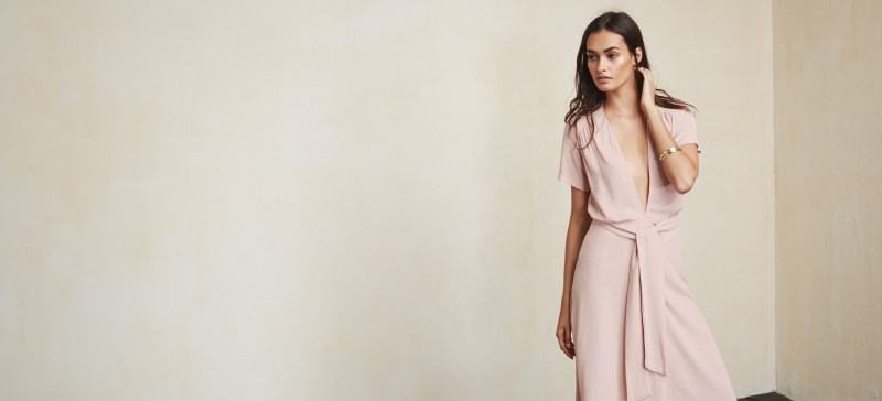 Gizele Oliveira featured in  the Reformation catalogue for Summer 2015