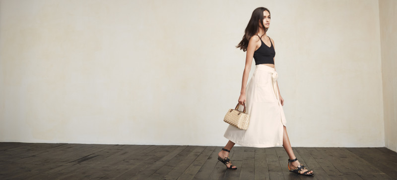 Gizele Oliveira featured in  the Reformation catalogue for Summer 2015