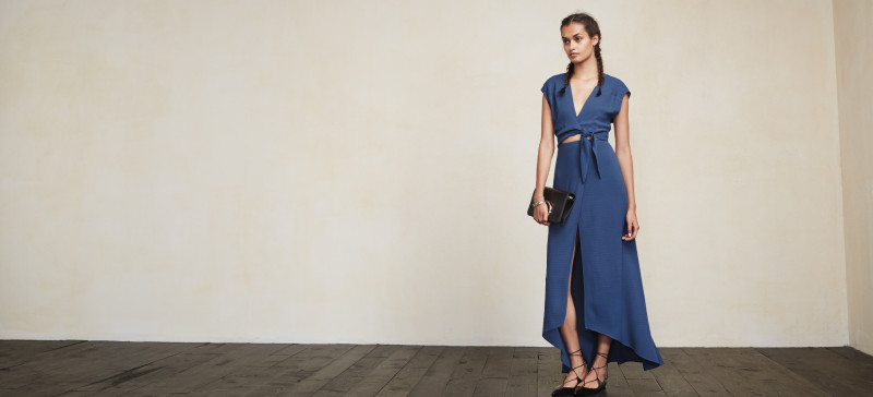 Gizele Oliveira featured in  the Reformation catalogue for Summer 2015