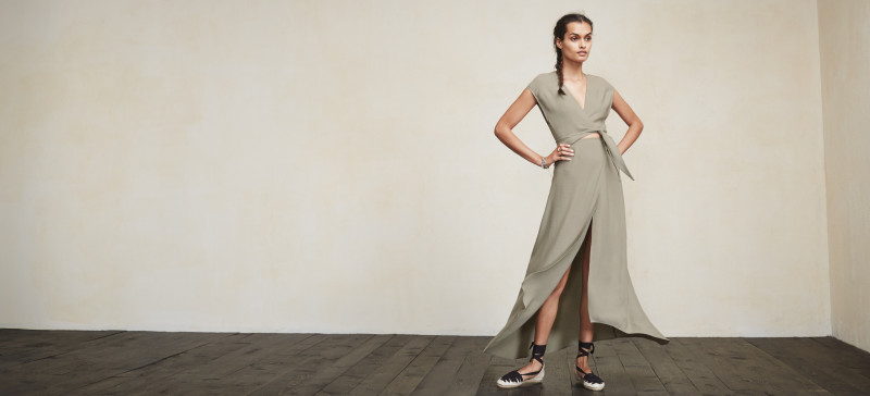 Gizele Oliveira featured in  the Reformation catalogue for Summer 2015