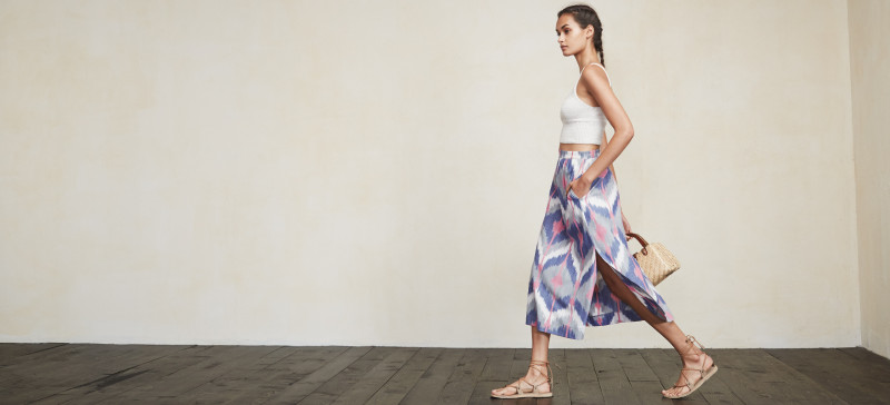 Gizele Oliveira featured in  the Reformation catalogue for Summer 2015