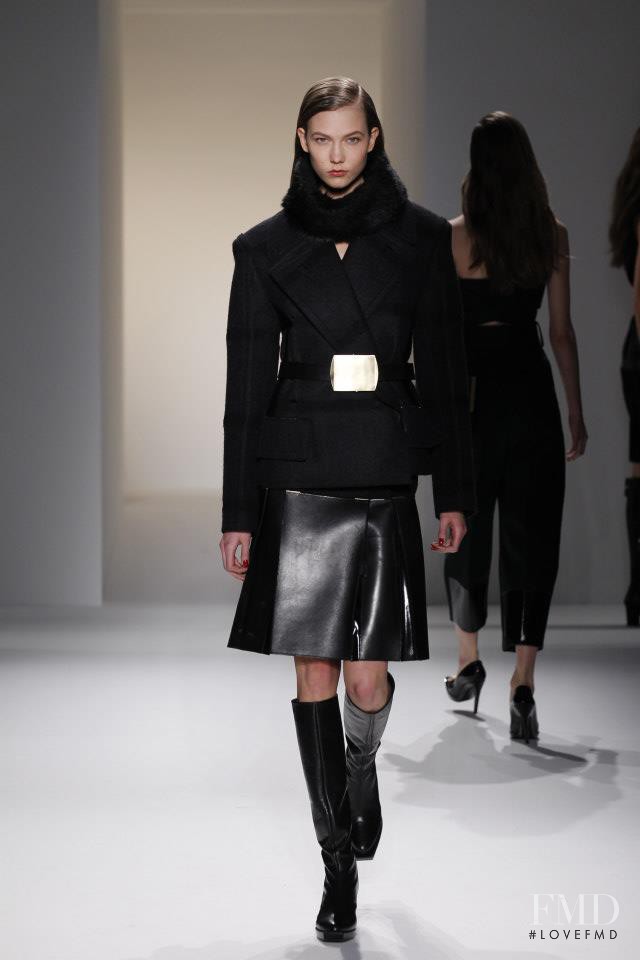 Karlie Kloss featured in  the Calvin Klein 205W39NYC fashion show for Autumn/Winter 2013