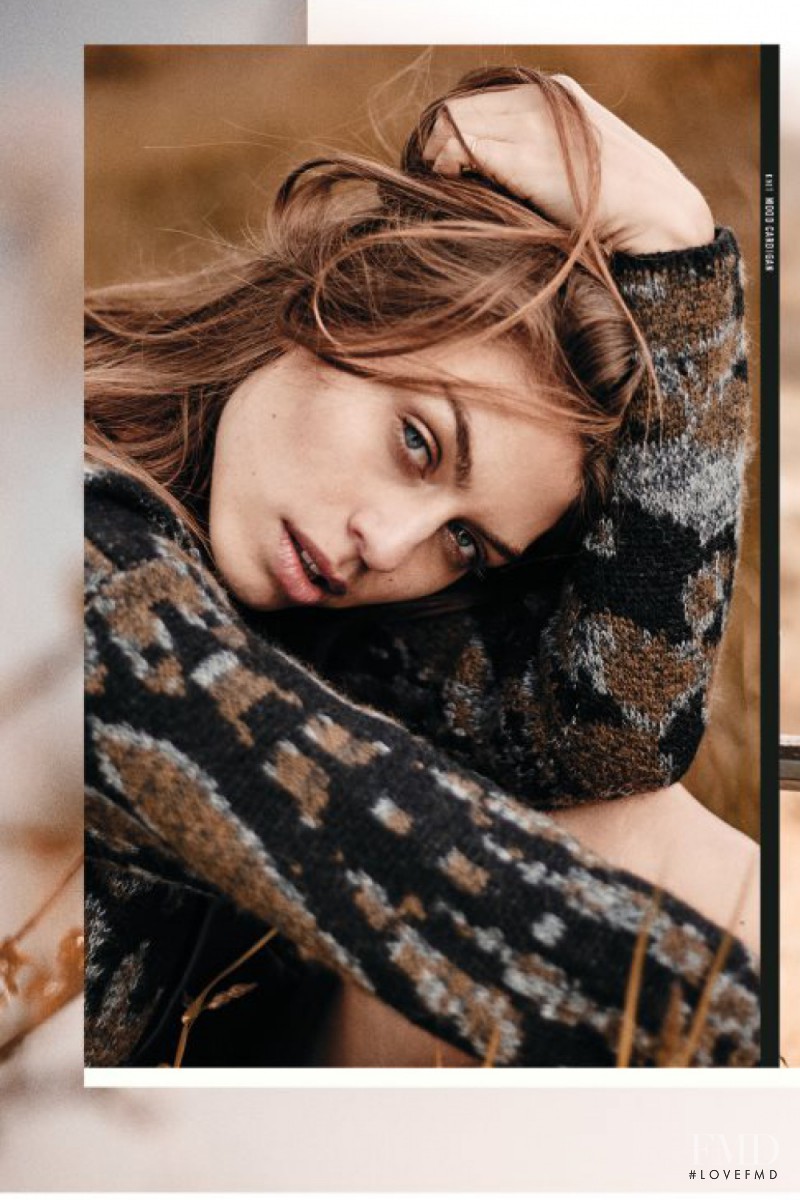 Adriana Novakov featured in  the Mos Mosh advertisement for Autumn/Winter 2015
