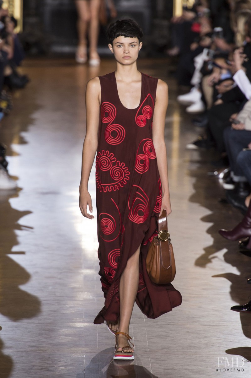 Isabella Emmack featured in  the Stella McCartney fashion show for Spring/Summer 2016