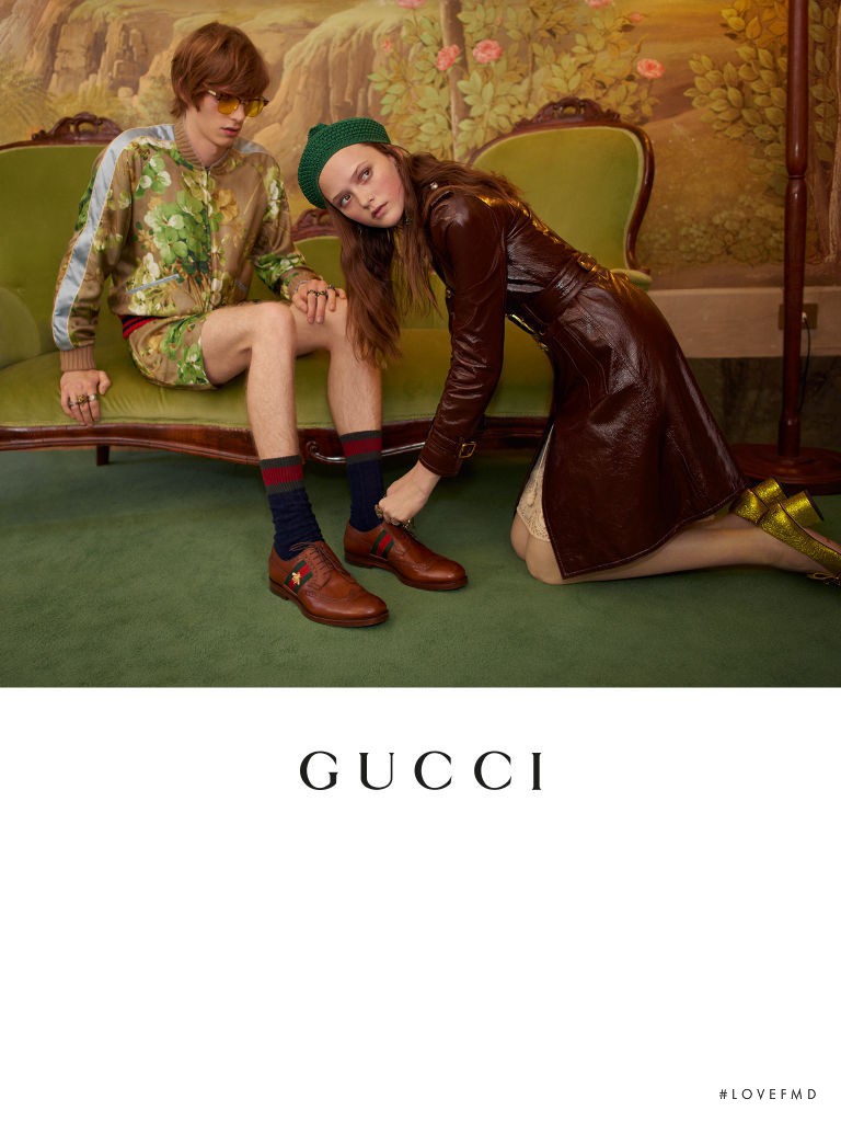 Gucci advertisement for Cruise 2016
