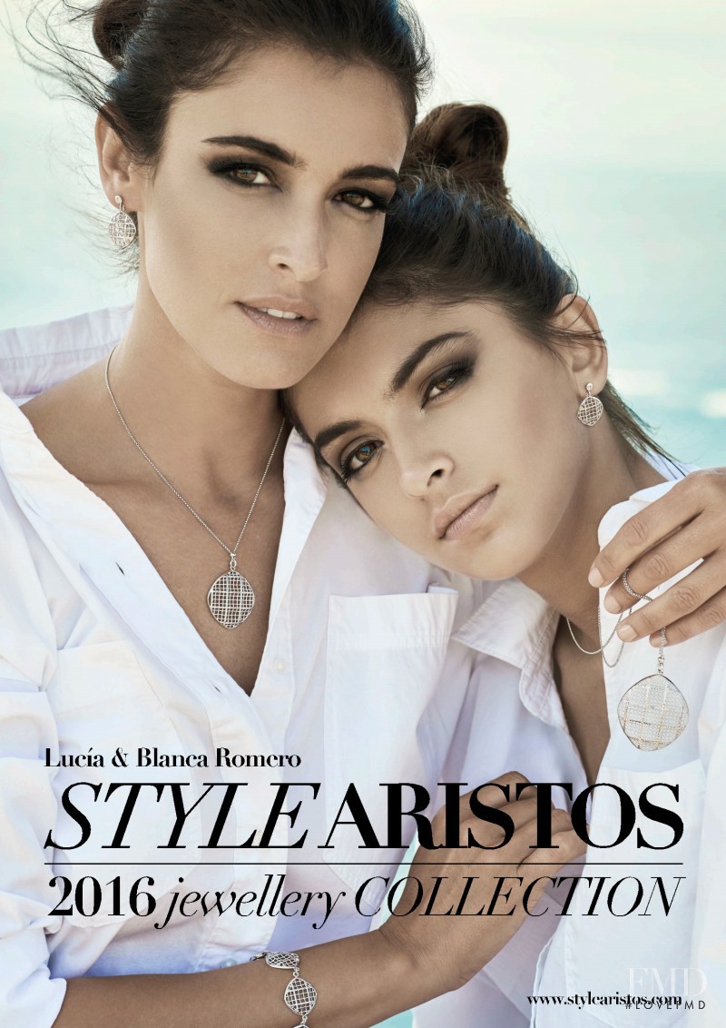 Blanca Romero featured in  the Style Aristos catalogue for Spring/Summer 2016