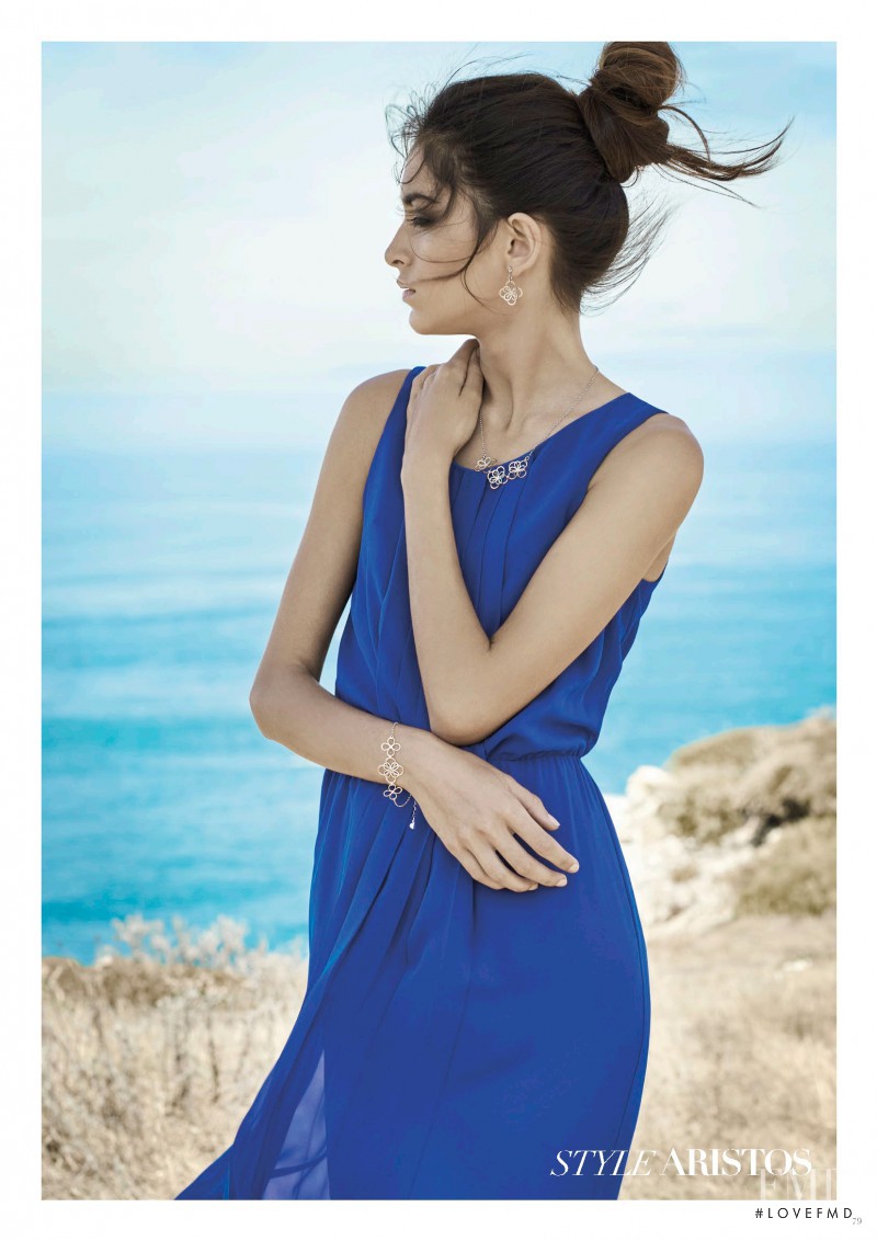 Lucia Rivera featured in  the Style Aristos catalogue for Spring/Summer 2016