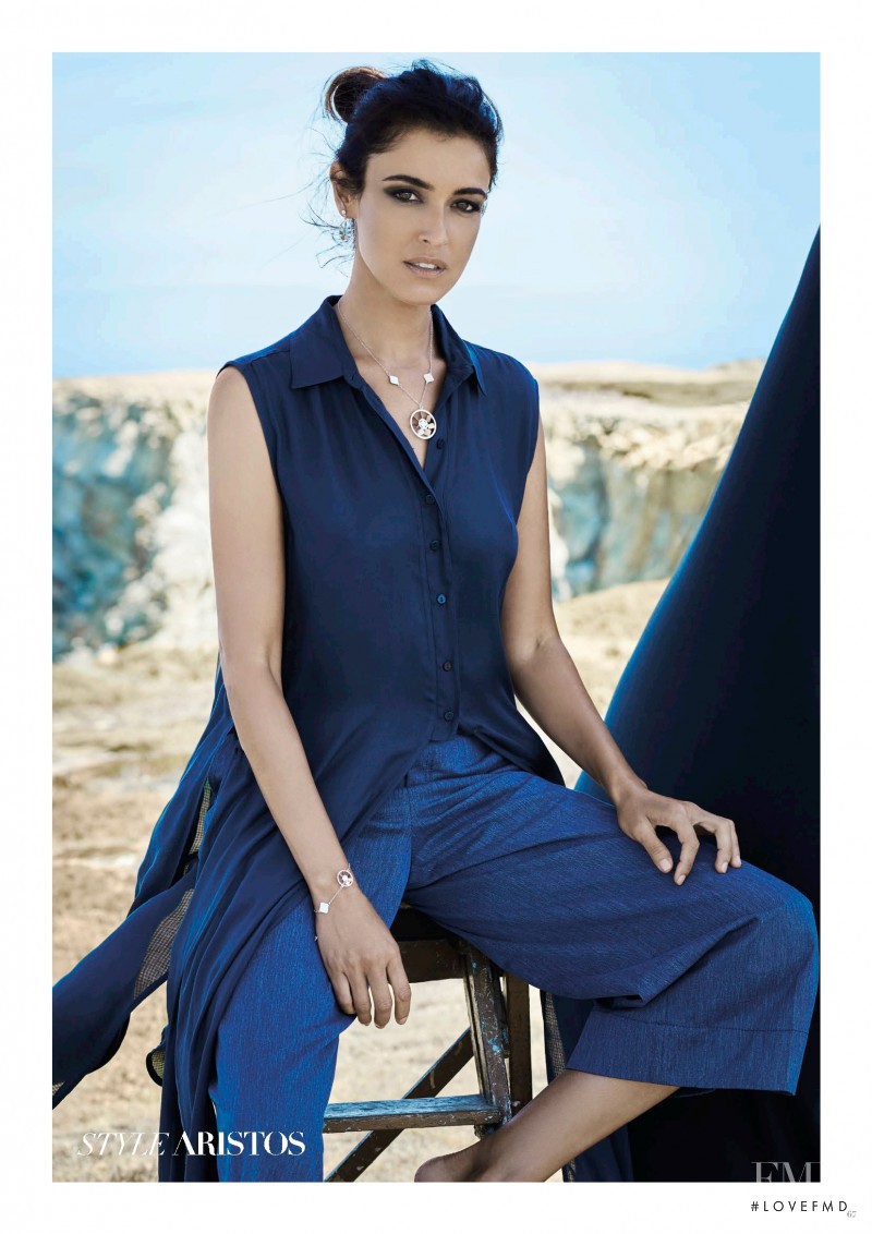 Blanca Romero featured in  the Style Aristos catalogue for Spring/Summer 2016