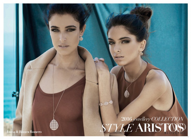 Blanca Romero featured in  the Style Aristos catalogue for Spring/Summer 2016