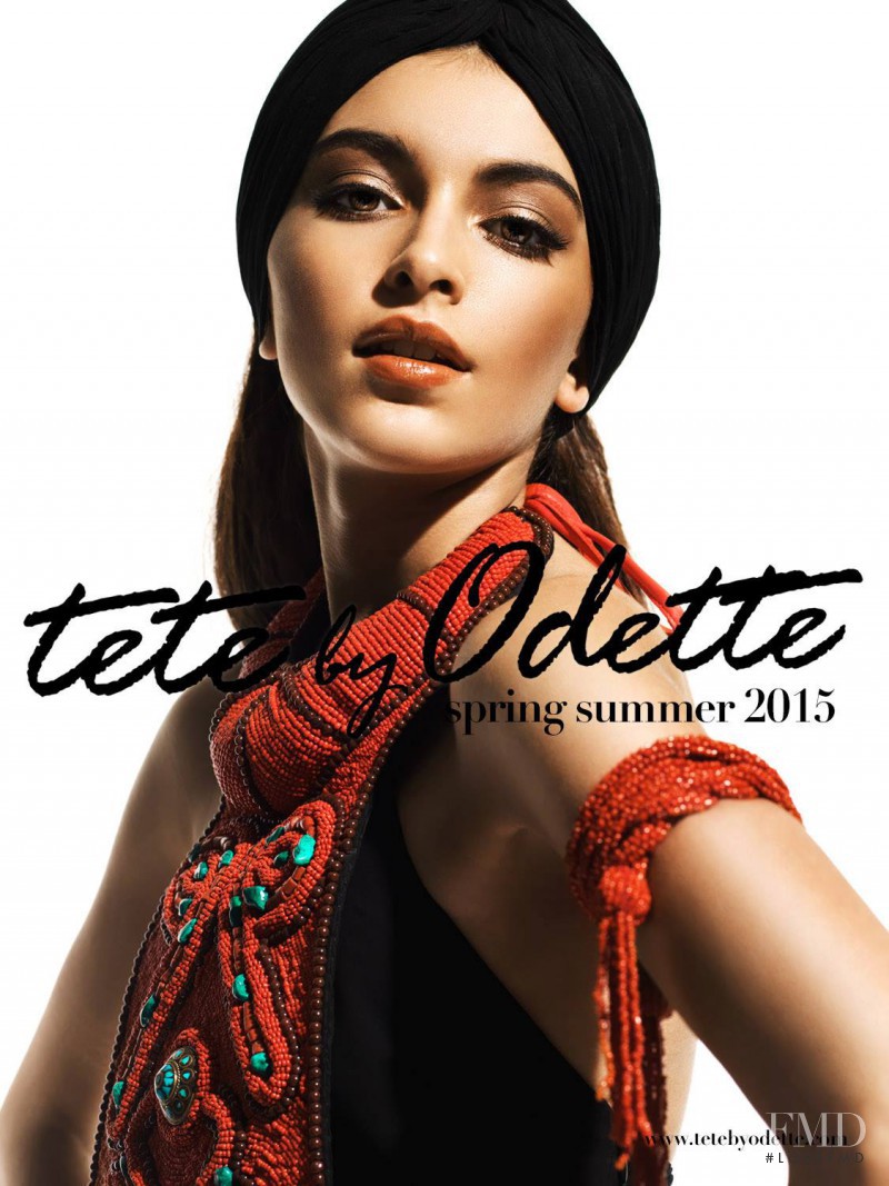 Lucia Rivera featured in  the Tete by Odette advertisement for Spring/Summer 2015