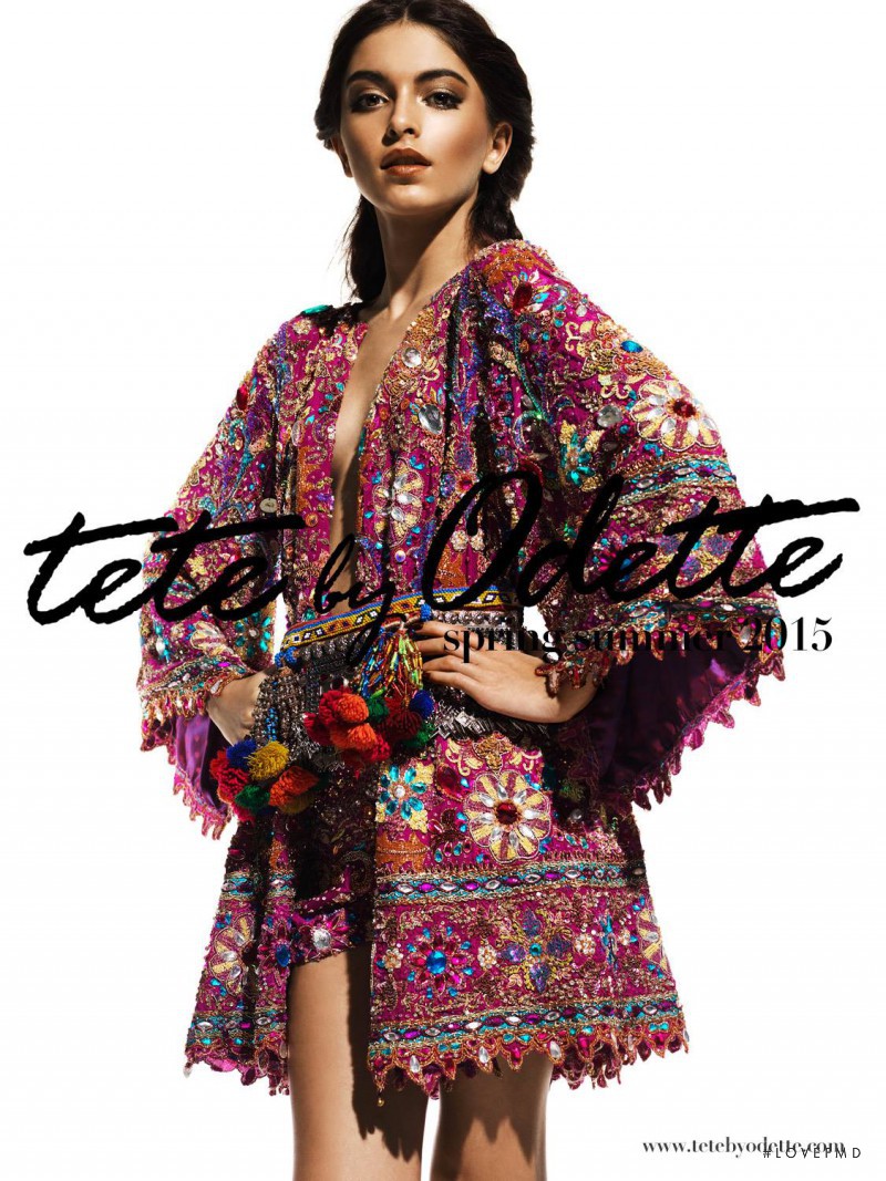 Lucia Rivera featured in  the Tete by Odette advertisement for Spring/Summer 2015