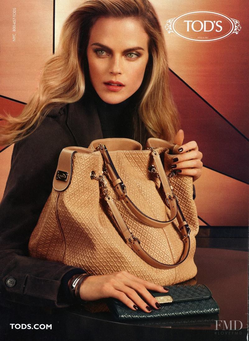 Shannan Click featured in  the Tod\'s advertisement for Autumn/Winter 2012