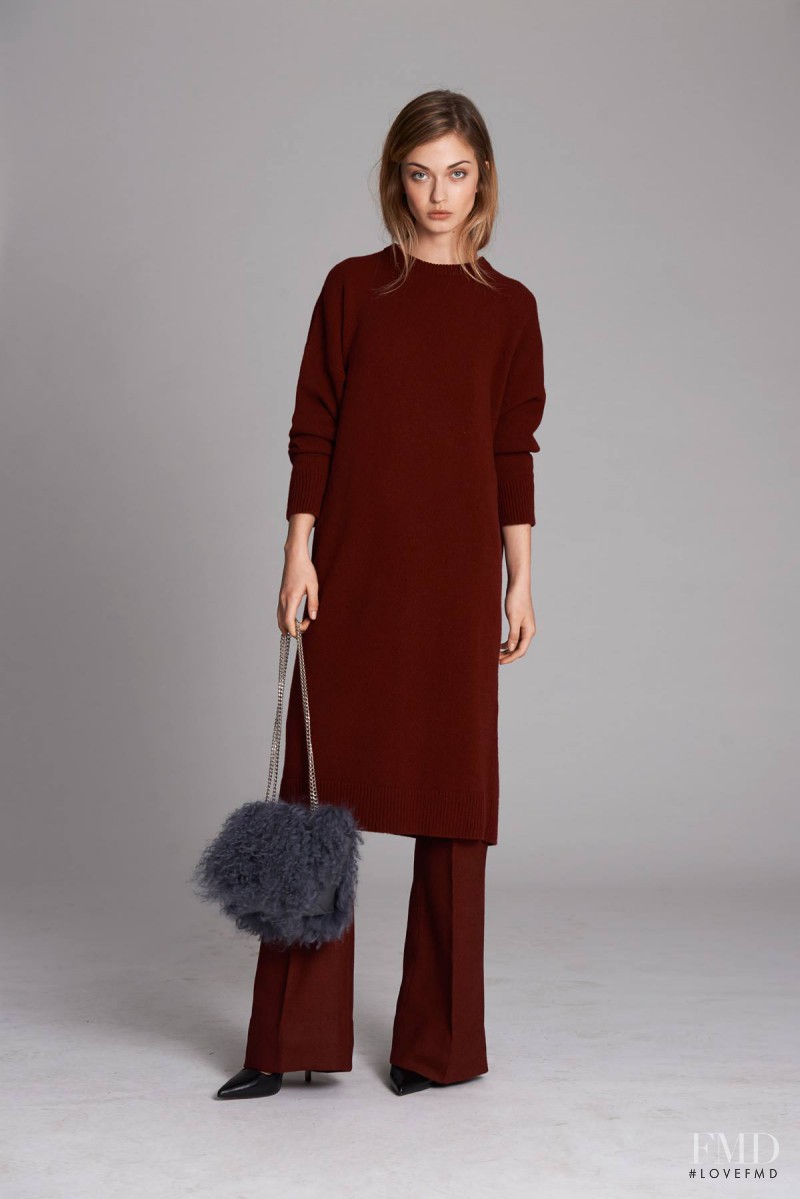 Victoria Plum featured in  the Juan Pedro Lopez lookbook for Autumn/Winter 2015