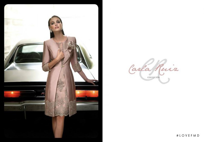 Kristina Peric featured in  the Carla Ruiz advertisement for Spring/Summer 2015