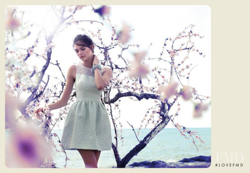 Kristina Peric featured in  the Carla Ruiz advertisement for Spring/Summer 2015