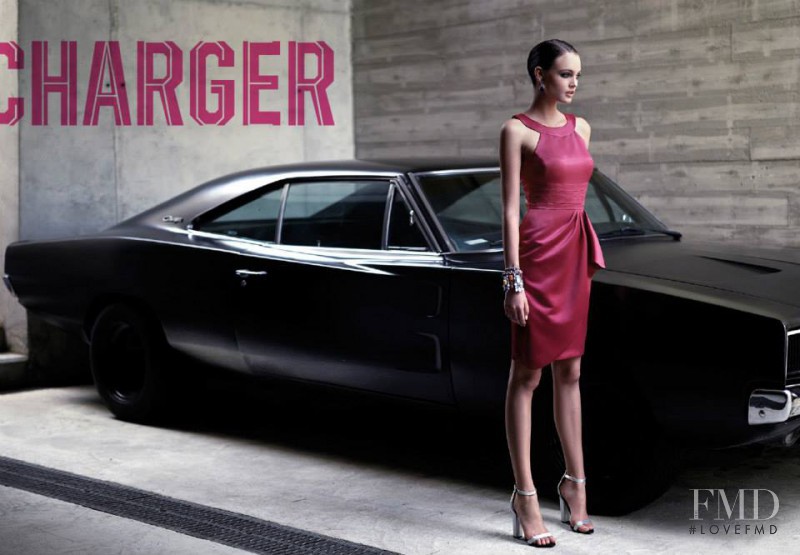 Kristina Peric featured in  the Carla Ruiz advertisement for Spring/Summer 2015