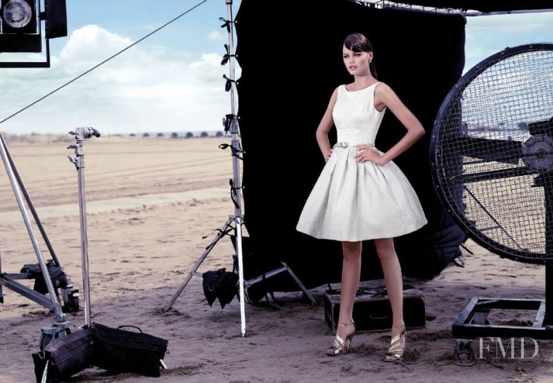 Kristina Peric featured in  the Carla Ruiz advertisement for Spring/Summer 2015