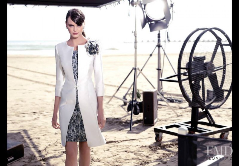 Kristina Peric featured in  the Carla Ruiz advertisement for Spring/Summer 2015