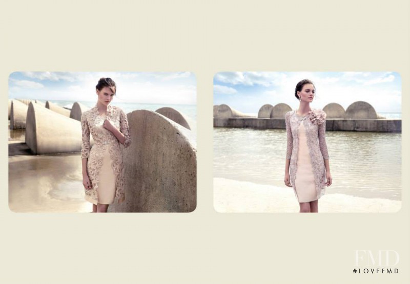 Kristina Peric featured in  the Carla Ruiz advertisement for Spring/Summer 2015