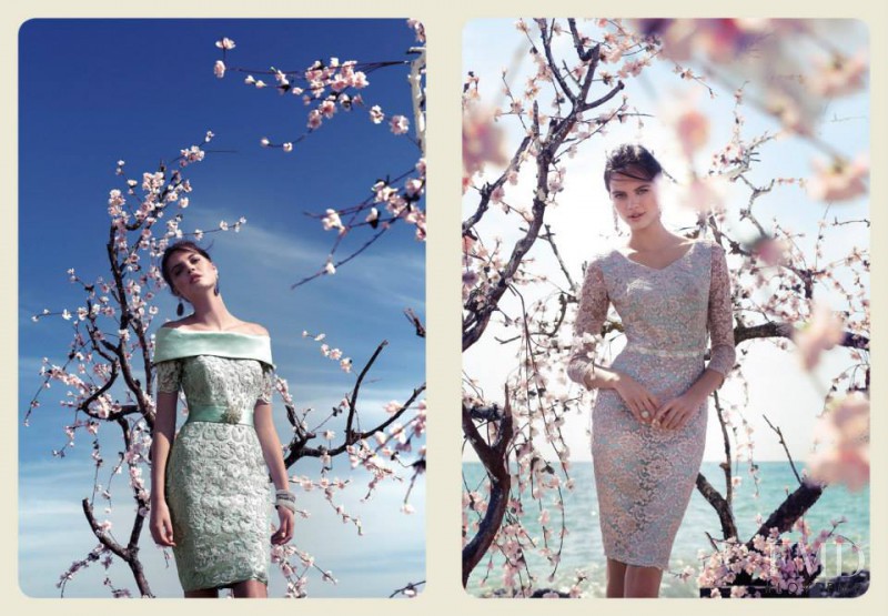 Kristina Peric featured in  the Carla Ruiz advertisement for Spring/Summer 2015