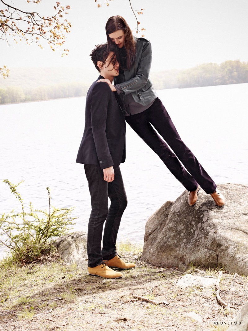 Maria Bradley featured in  the Tod\'s No_Code advertisement for Autumn/Winter 2012