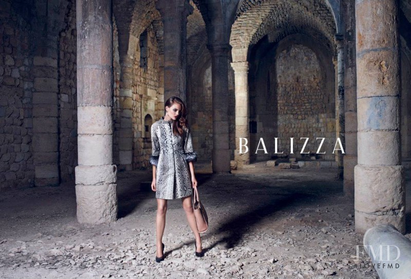 Kristina Peric featured in  the Balizza advertisement for Autumn/Winter 2013