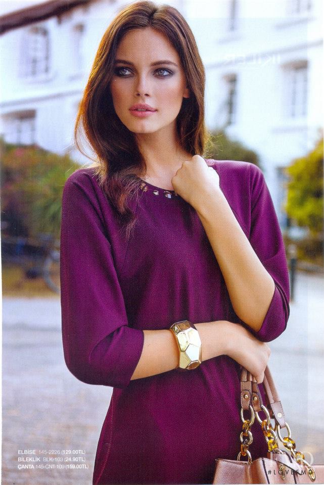 Kristina Peric featured in  the Ikiler catalogue for Autumn/Winter 2014