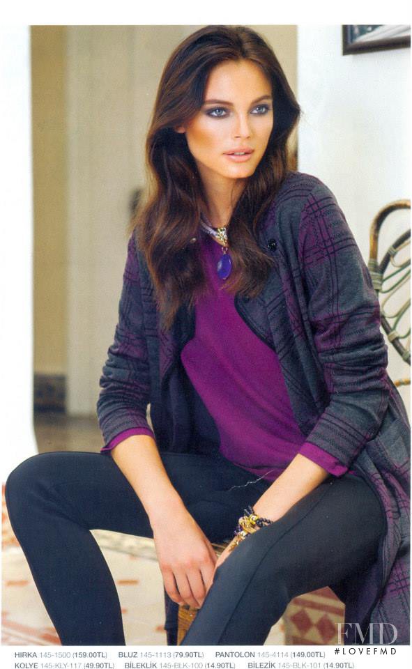 Kristina Peric featured in  the Ikiler catalogue for Autumn/Winter 2014