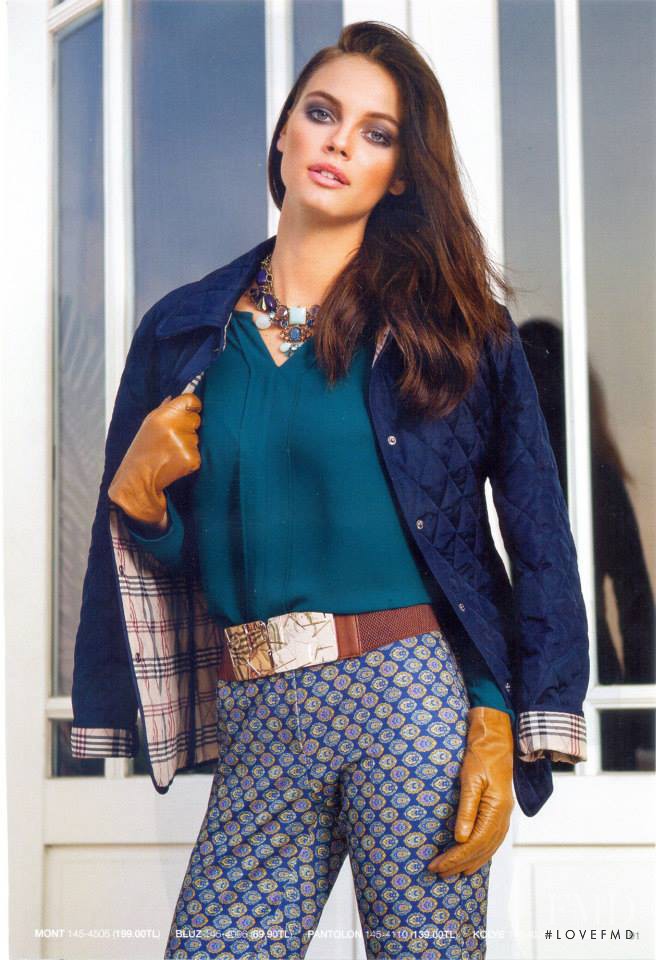 Kristina Peric featured in  the Ikiler catalogue for Autumn/Winter 2014