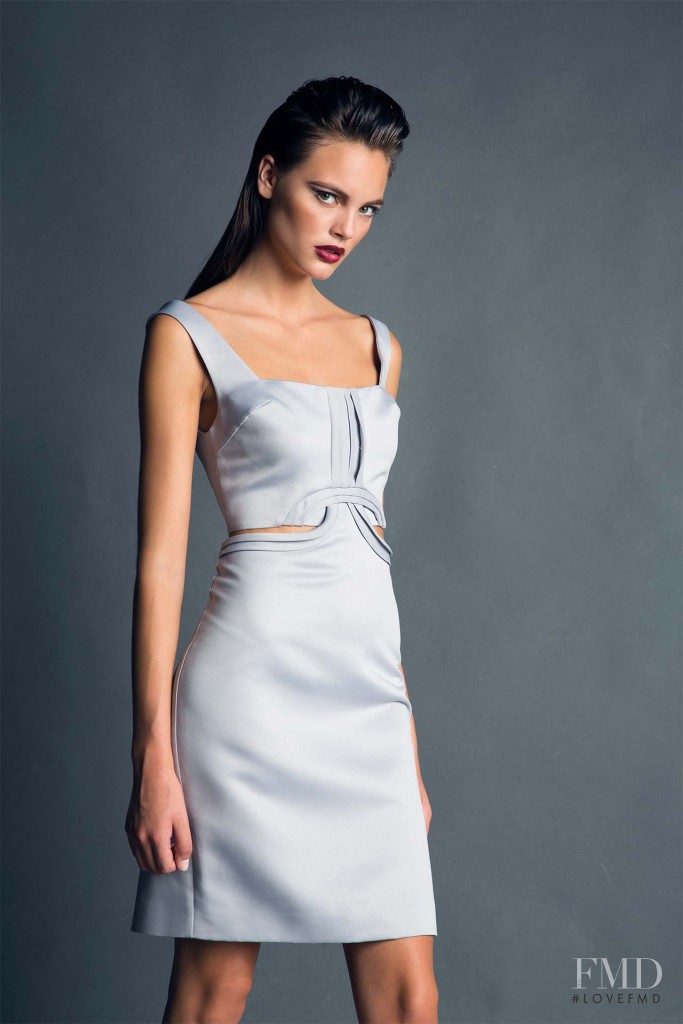 Kristina Peric featured in  the Nueve Collection lookbook for Spring/Summer 2015