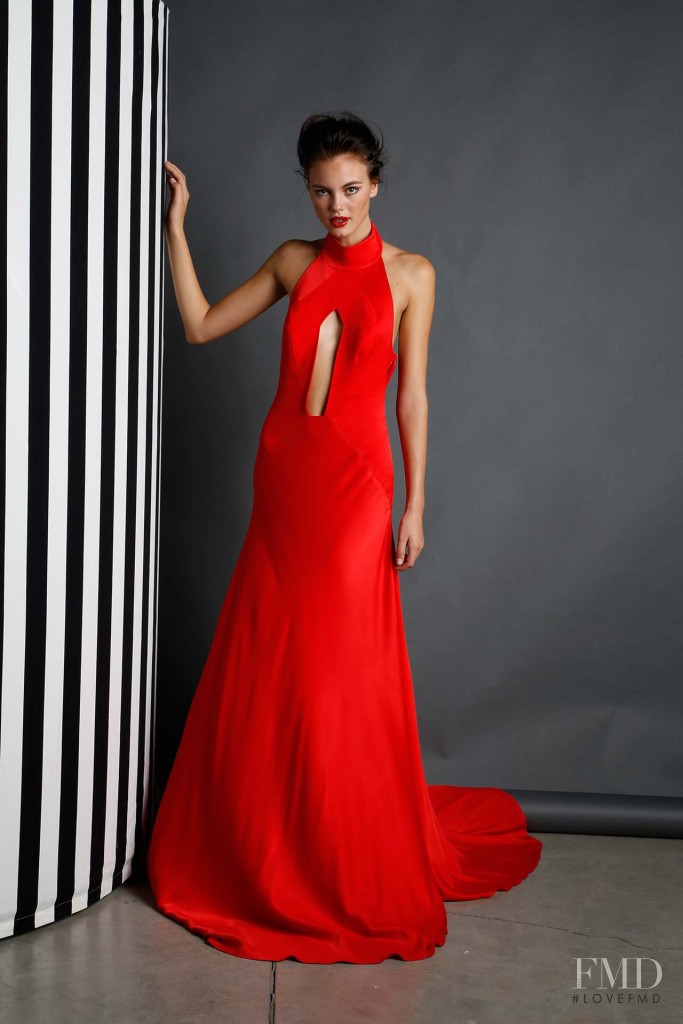Kristina Peric featured in  the Nueve Collection lookbook for Spring/Summer 2015