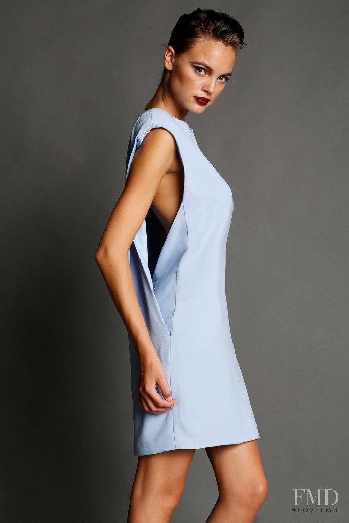 Kristina Peric featured in  the Nueve Collection lookbook for Spring/Summer 2015