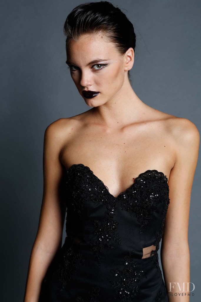 Kristina Peric featured in  the Nueve Collection lookbook for Spring/Summer 2015