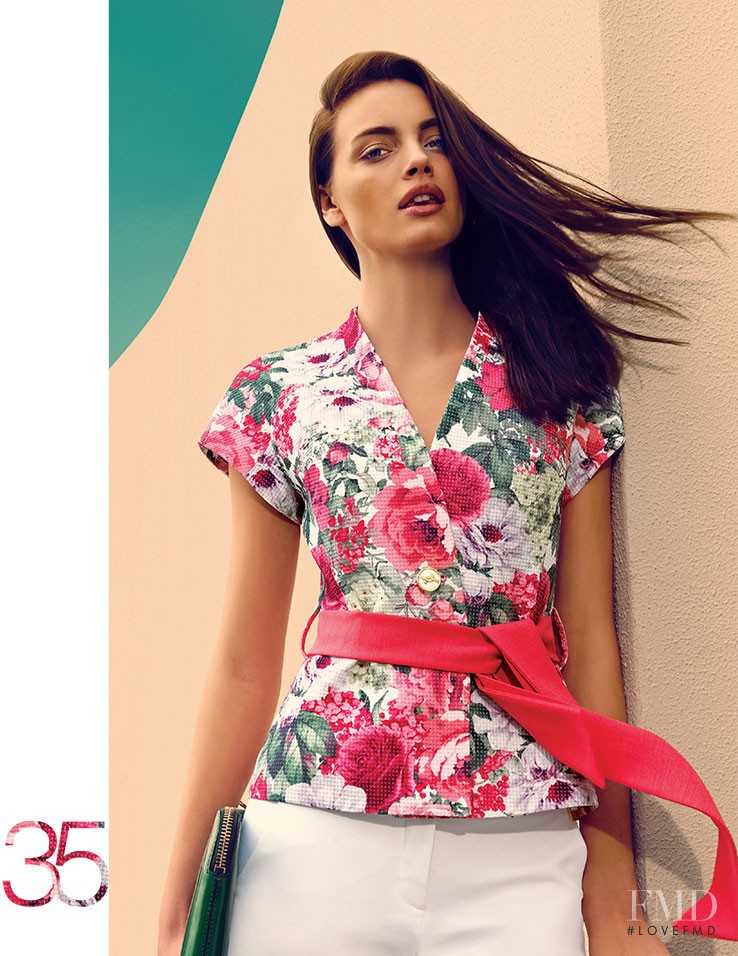 Kristina Peric featured in  the Miss Lilium Concept catalogue for Spring/Summer 2014