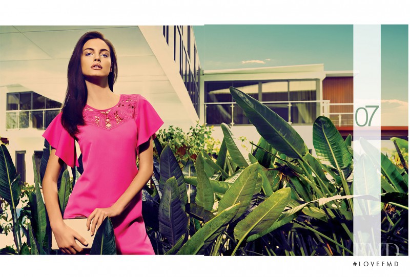 Kristina Peric featured in  the Miss Lilium Concept catalogue for Spring/Summer 2014