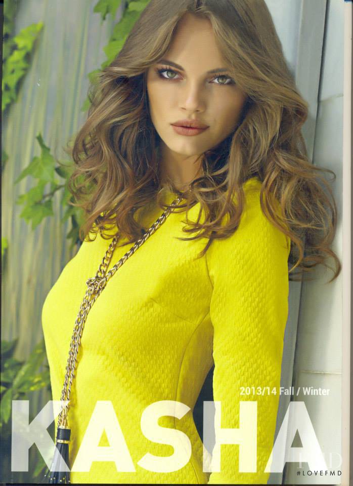 Kristina Peric featured in  the Kasha advertisement for Autumn/Winter 2013