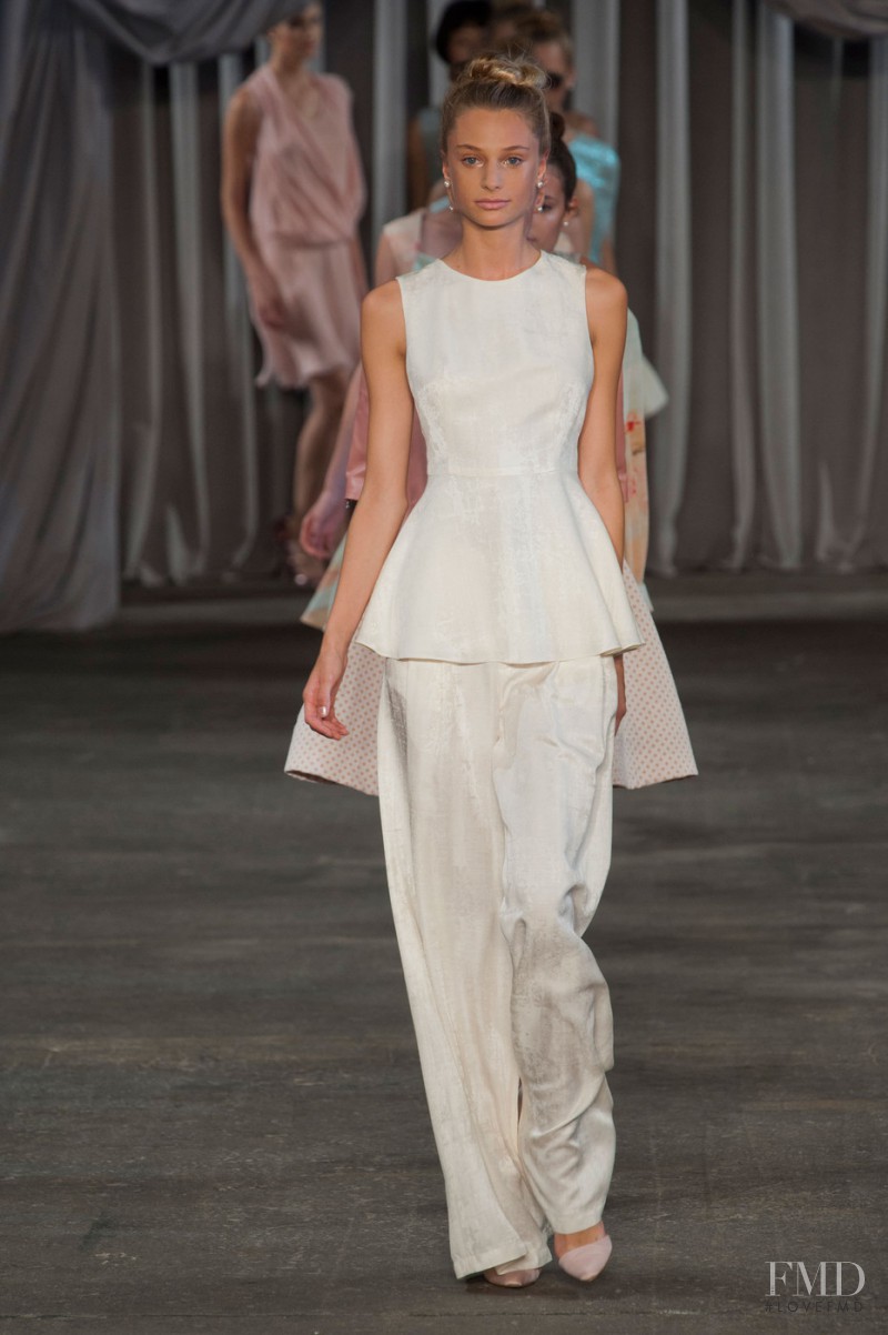 Christian Siriano fashion show for Spring/Summer 2013