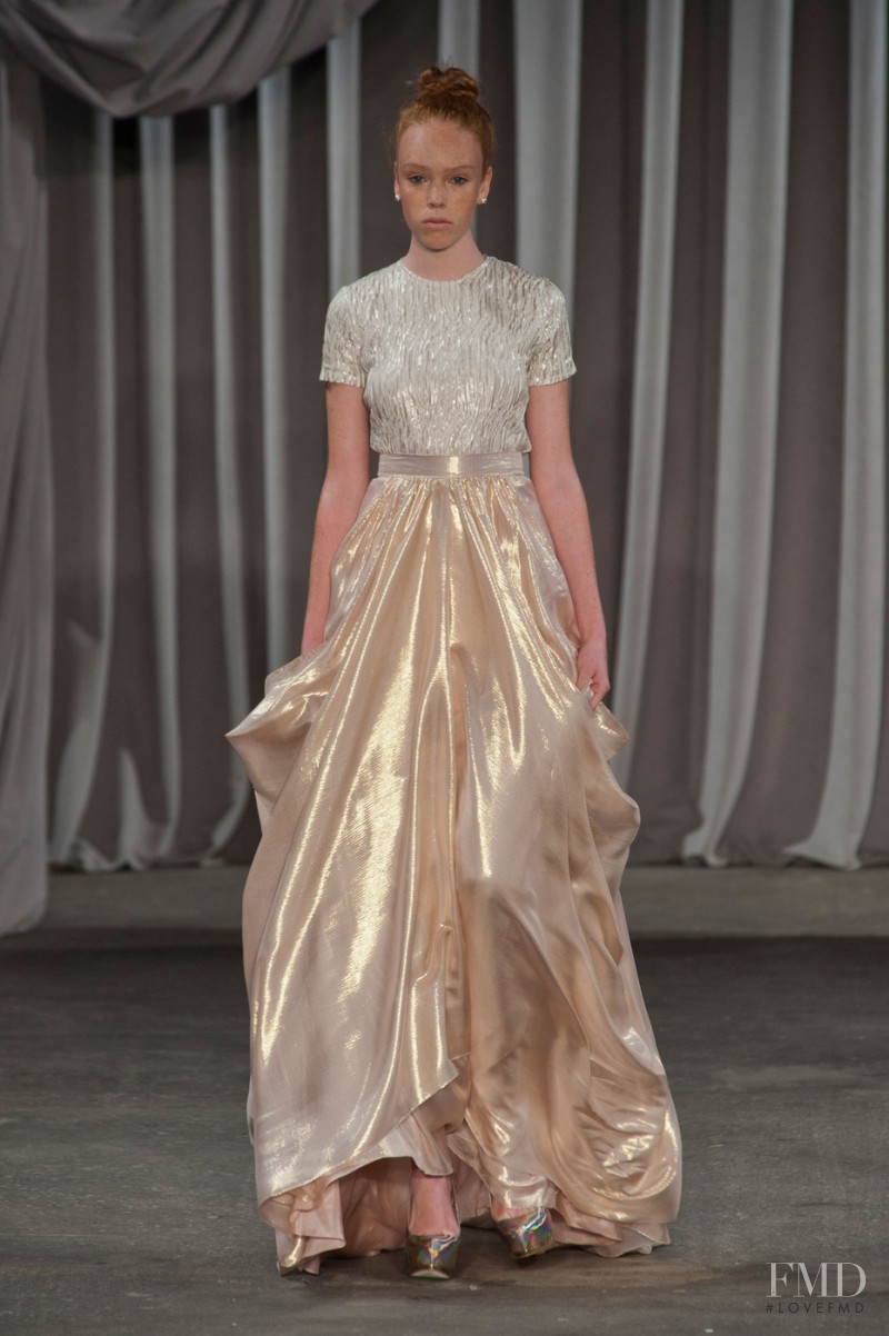 Christian Siriano fashion show for Spring/Summer 2013