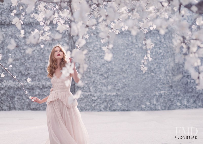 Frida Gustavsson featured in  the Nina Ricci "Nina L\'Eau" Fragrance  advertisement for Spring/Summer 2013