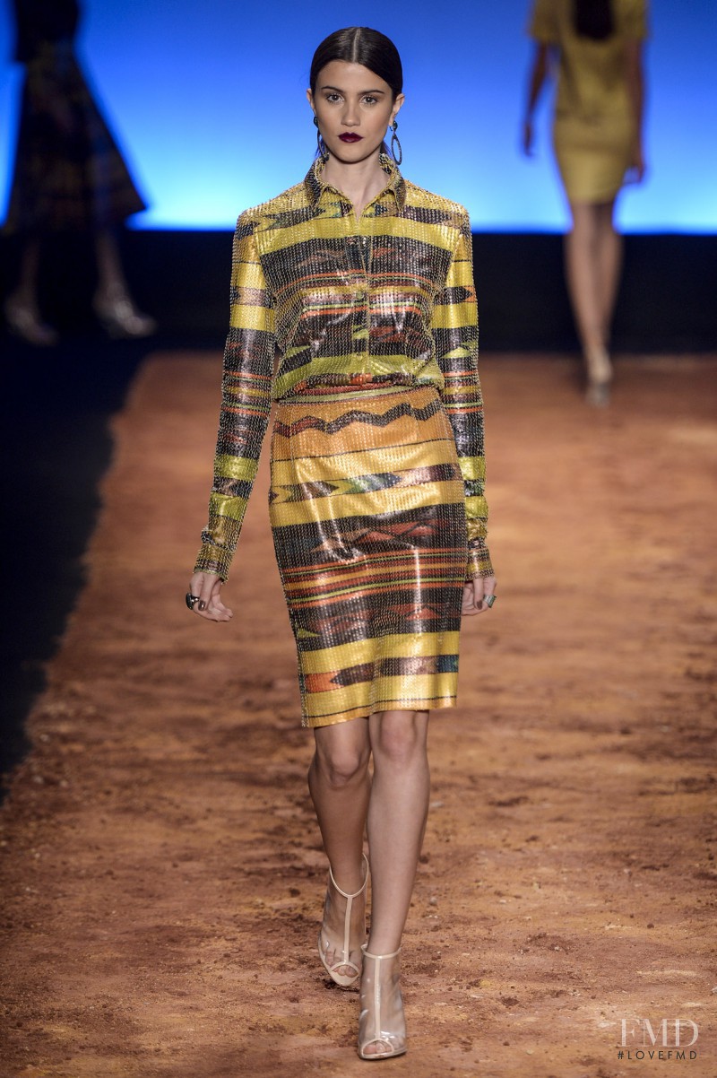 Lilian Franklin featured in  the Patricia Viera fashion show for Autumn/Winter 2014