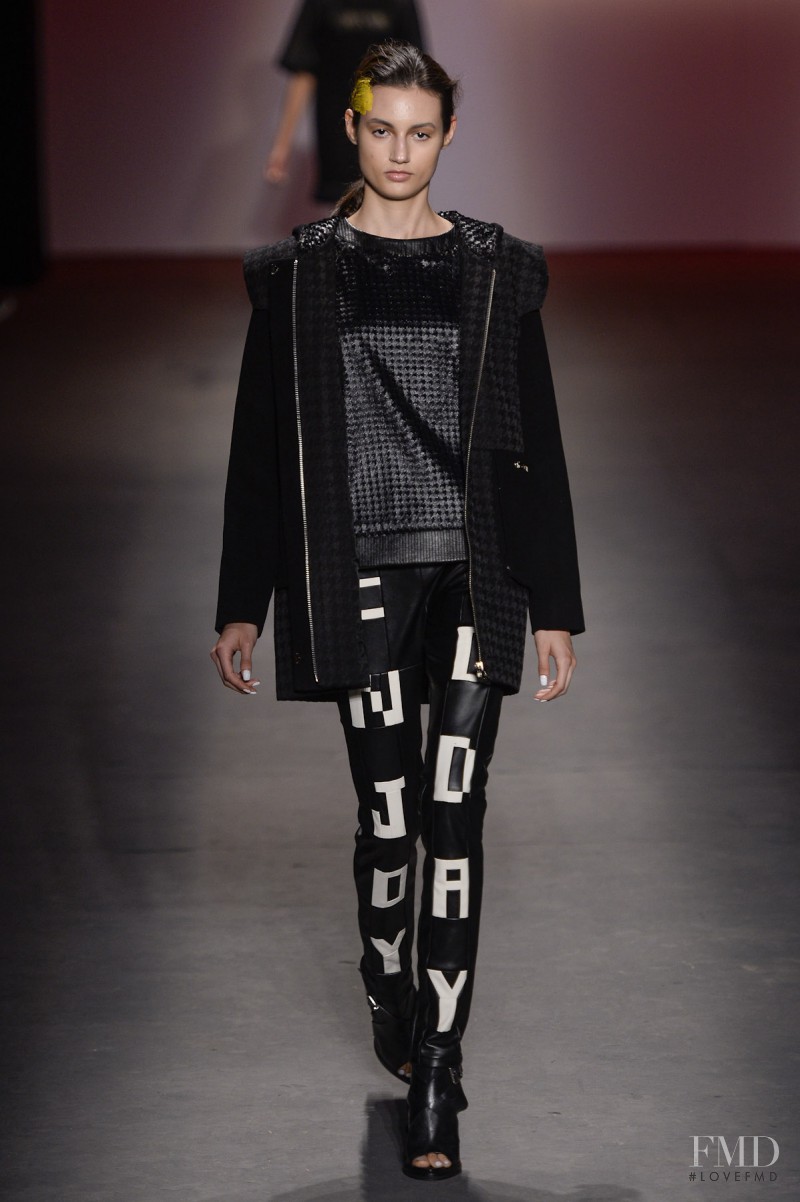 Bruna Ludtke featured in  the Coca-Cola Clothing fashion show for Autumn/Winter 2014