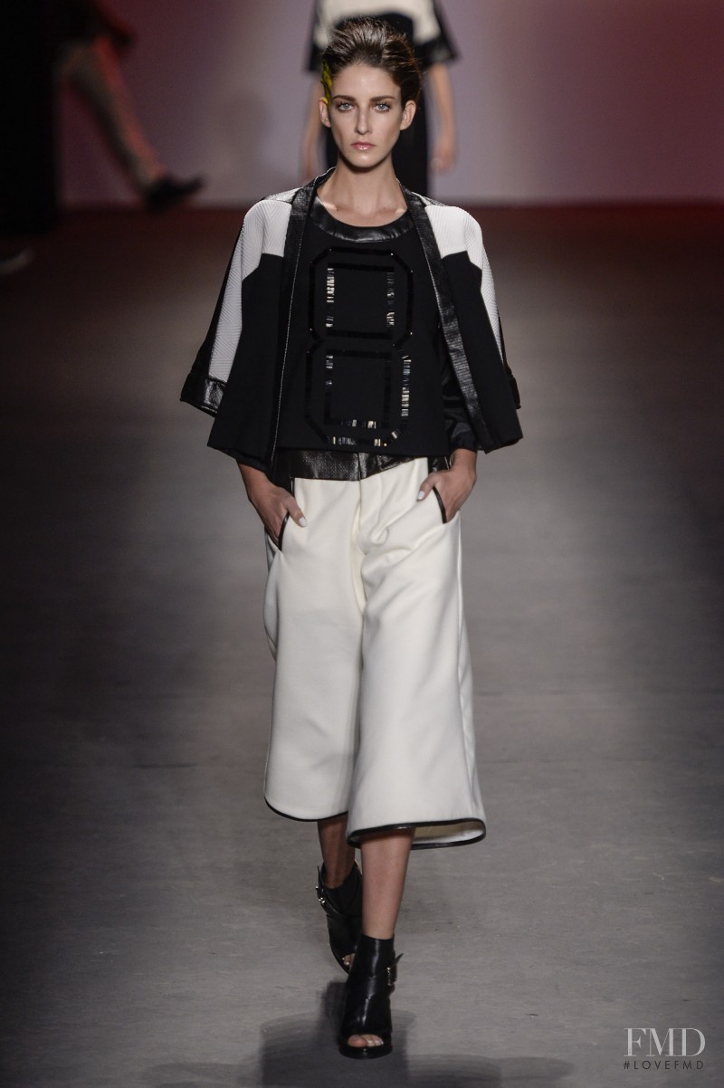 Cristina Herrmann featured in  the Coca-Cola Clothing fashion show for Autumn/Winter 2014