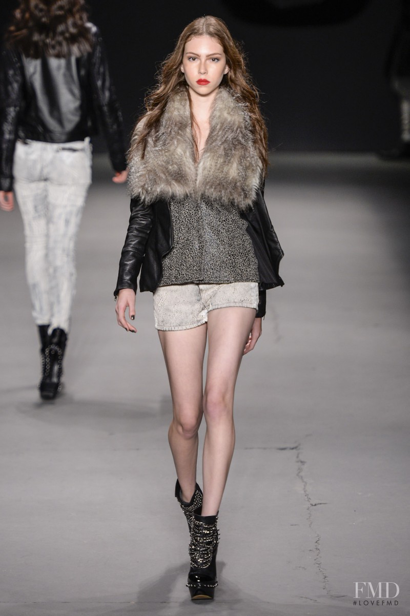 Lorena Maraschi featured in  the TNG fashion show for Autumn/Winter 2014