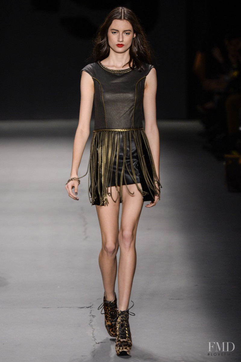 Bruna Ludtke featured in  the TNG fashion show for Autumn/Winter 2014