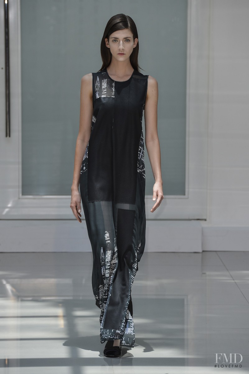 Cristina Herrmann featured in  the Gloria Coelho fashion show for Autumn/Winter 2013