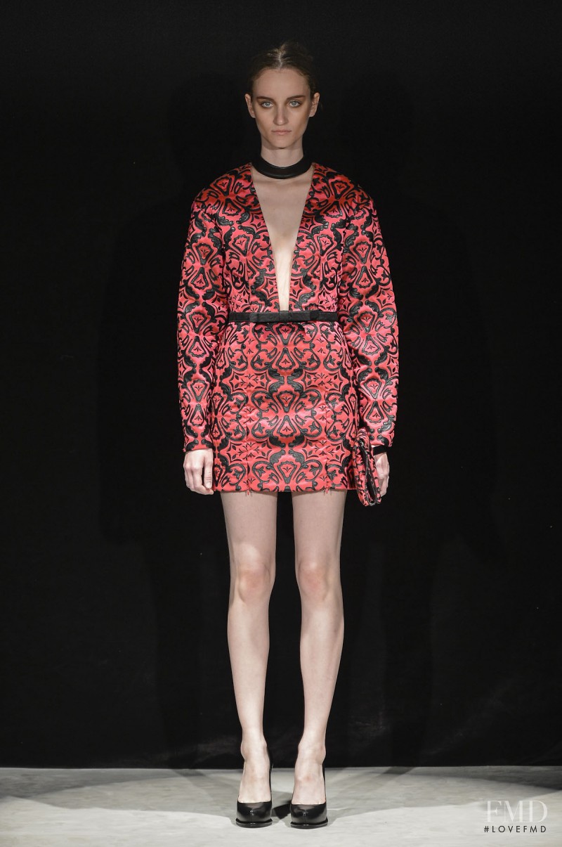 Marina Heiden featured in  the Reinaldo Lourenï¿½o fashion show for Autumn/Winter 2013
